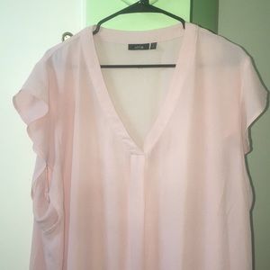 Blush blouse